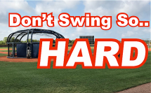 Don't Swing Hard Language Of Hitting Dave Kirilloff Alex Kirilloff Hitting Drills for TIMING baseball training online hitting coach mike trout swing