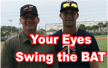 The Eyes Swing the Bat Language Of Hitting Dave Kirilloff Alex Kirilloff Hitting Drills for TIMING baseball training online hitting coach mike trout swing