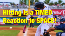 Hitting is a Timed Reaction to Speed and Space Language Of Hitting Dave Kirilloff Alex Kirilloff Hitting Drills for TIMING baseball training