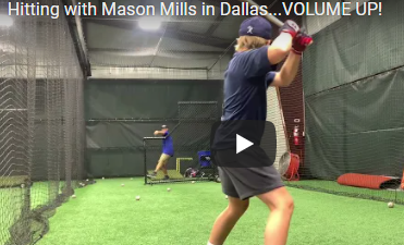 Dave Kirilloff Mason Mills Hitting Session Dallas Texas