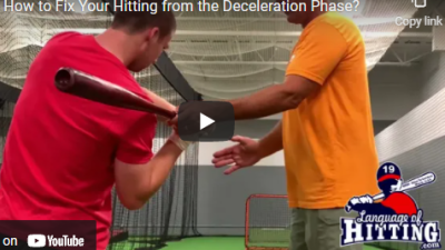 How to fix your hitting with the deceleration phase Dave Kirilloff Alex Kirilloff.